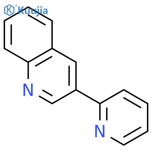 3-Pyridin-2-yl-quinoline structure