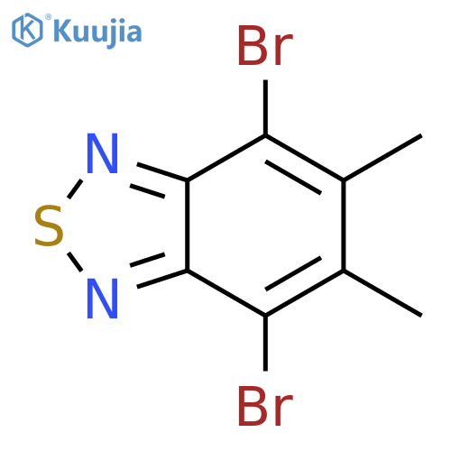 4,7-Dibromo-5,6-dimethyl-2,1,3-benzothiadiazole structure