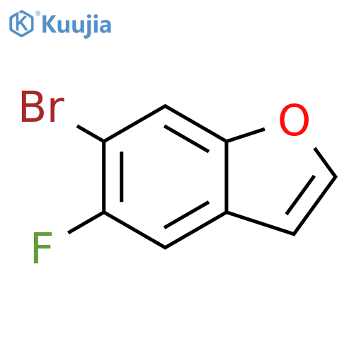 6-broMo-5-fluorobenzofuran structure