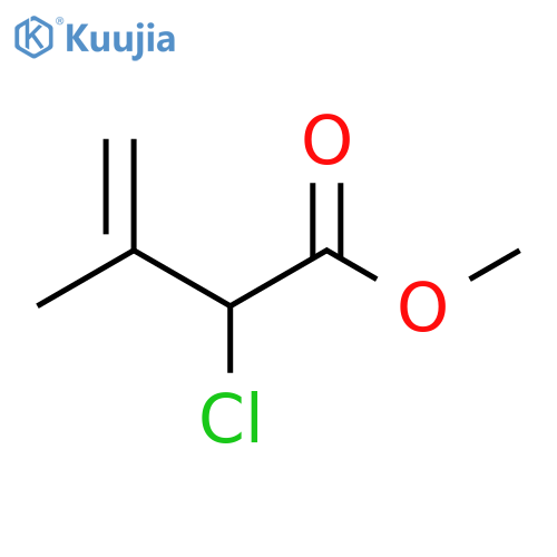 methyl 2-chloro-3-methylbut-3-enoate structure