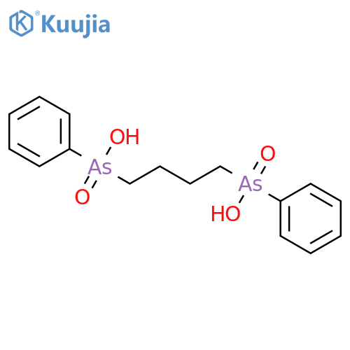 Butane-1,4-diylbis(phenylarsinic acid) structure