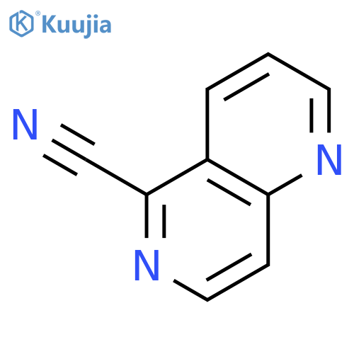 1,6-Naphthyridine-5-carbonitrile structure