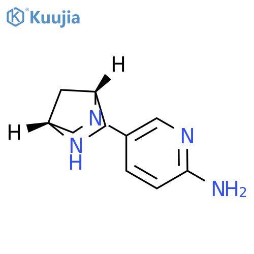 2-Pyridinamine,5-(1R,4R)-2,5-diazabicyclo[2.2.1]hept-2-yl- structure