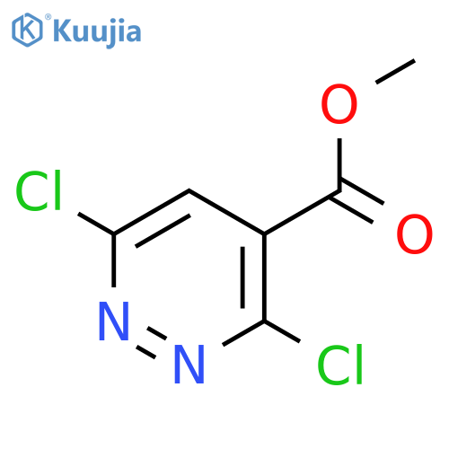 Methyl 3,6-dichloropyridazine-4-carboxylate structure