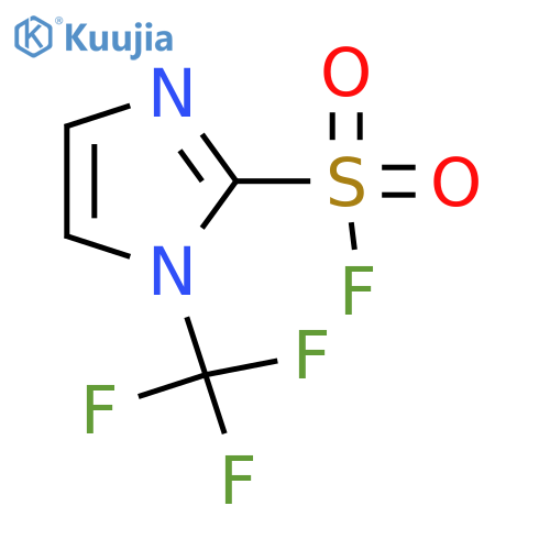 1-(trifluoromethyl)-1H-imidazole-2-sulfonyl fluoride structure