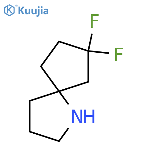 1-Azaspiro[4.4]nonane, 7,7-difluoro-  structure