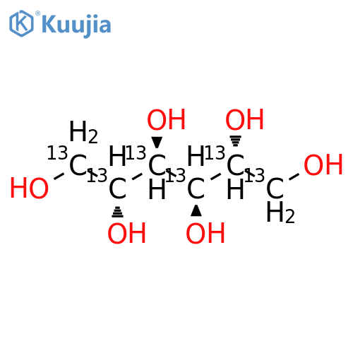 D-Mannitol-13C6 (9CI) structure
