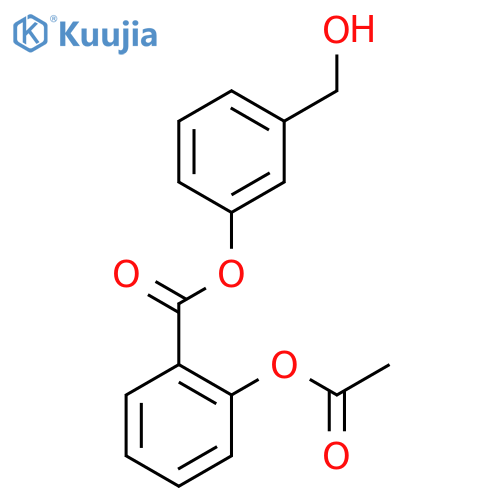 2-(Acetyloxy)benzoic Acid 3-(hydroxymethyl)phenyl Ester structure