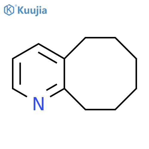 Cycloocta[b]pyridine,5,6,7,8,9,10-hexahydro- structure