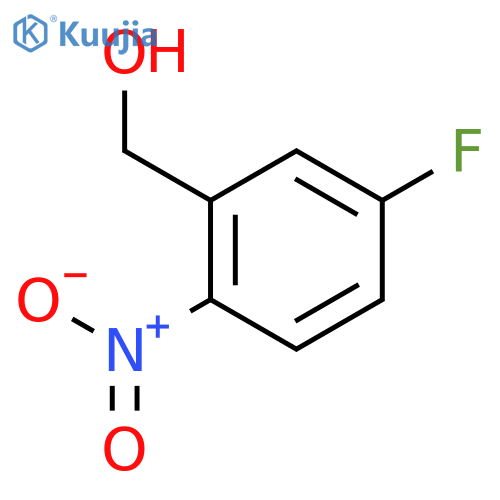 (5-Fluoro-2-nitrophenyl)methanol structure