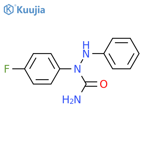 Hydrazinecarboxamide, N-(4-fluorophenyl)-2-phenyl- structure