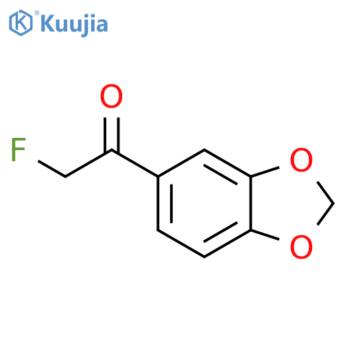 Ethanone,1-(1,3-benzodioxol-5-yl)-2-fluoro- structure