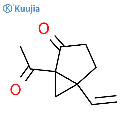 Bicyclo[3.1.0]hexan-2-one,1-acetyl-5-ethenyl- structure