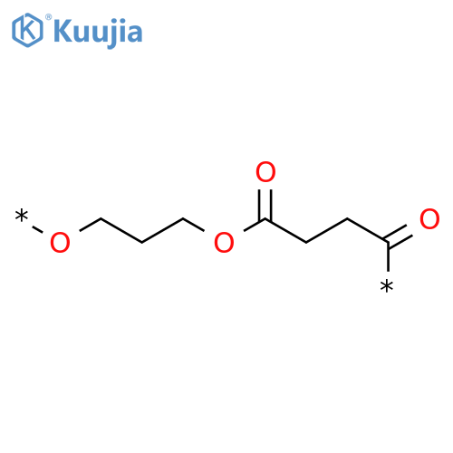 Poly[oxy-1,3-propanediyloxy(1,4-dioxo-1,4-butanediyl)] structure