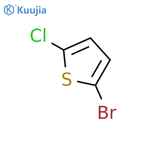 2-Bromo-5-chlorothiophene structure