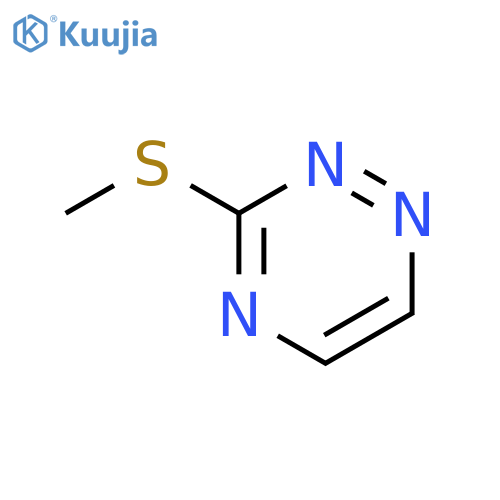 3-(Methylthio)-as-triazine structure
