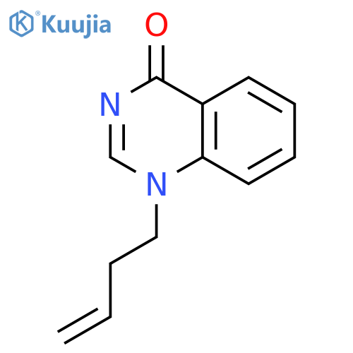 1-(But-3-en-1-yl)quinazolin-4(1H)-one structure
