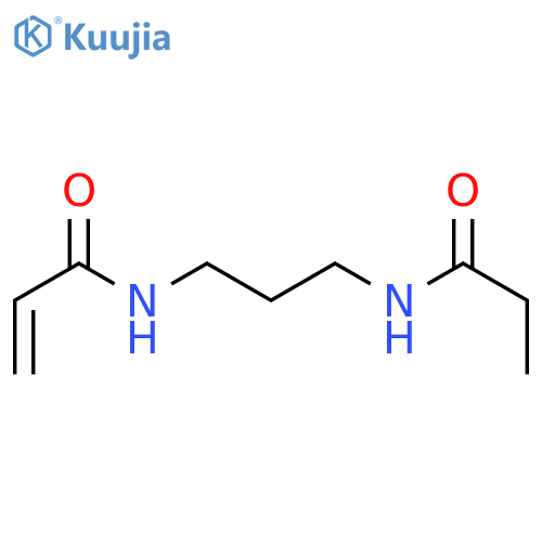 2-Propenamide,N-[3-[(1-oxopropyl)amino]propyl]- structure