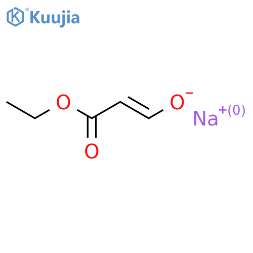 Sodium 3-ethoxy-3-oxoprop-1-en-1-olate structure
