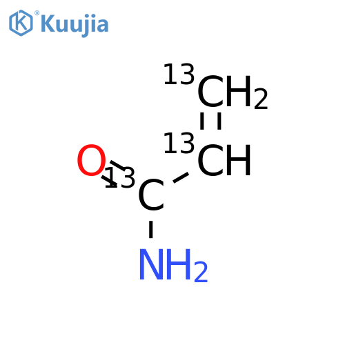 Acrylamide-13C3 structure