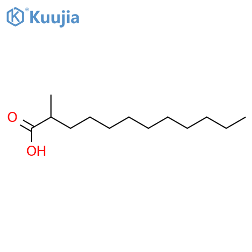 Dodecanoic acid,2-methyl- structure