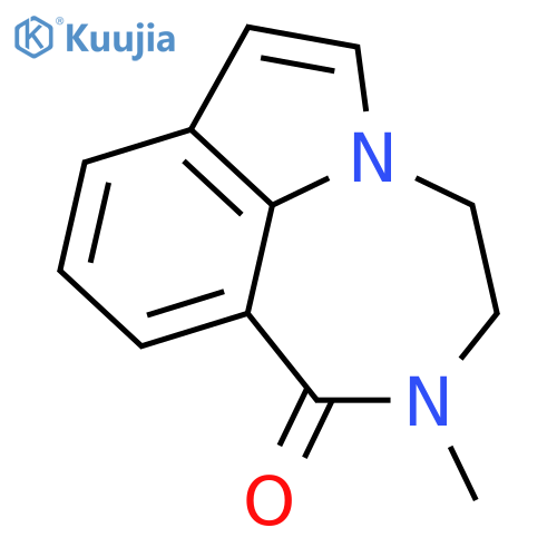 Pyrrolo[3,2,1-jk][1,4]benzodiazepin-1(2H)-one,3,4-dihydro-2-methyl- structure