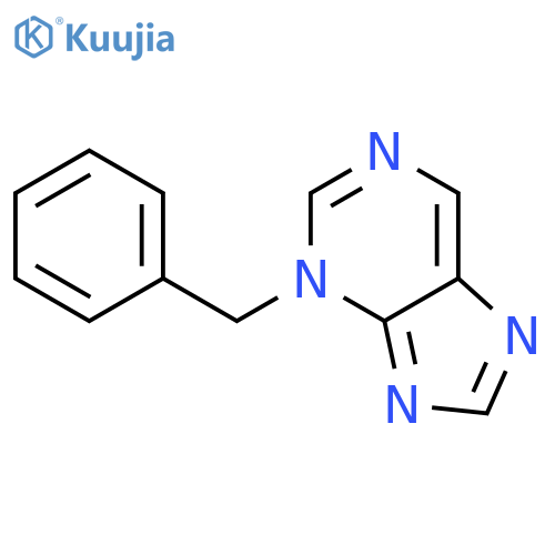 3H-Purine, 3-(phenylmethyl)- structure