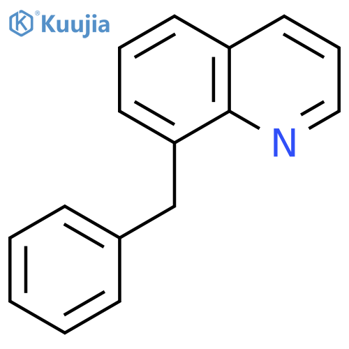 Quinoline, 8-(phenylmethyl)- structure