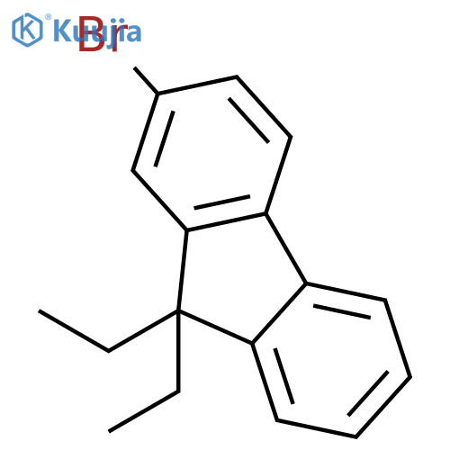 2-Bromo-9,9-diethylfluorene structure