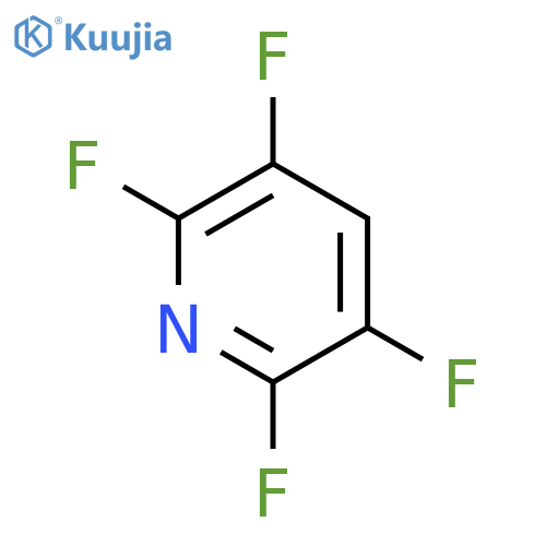 2,3,5,6-Tetrafluoropyridine structure