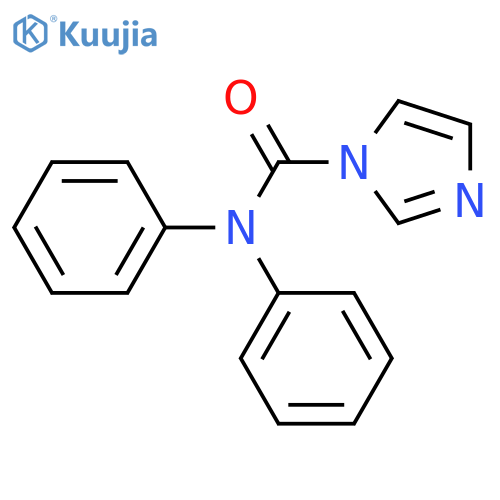 N,N-Diphenyl-1H-imidazole-1-carboxamide structure