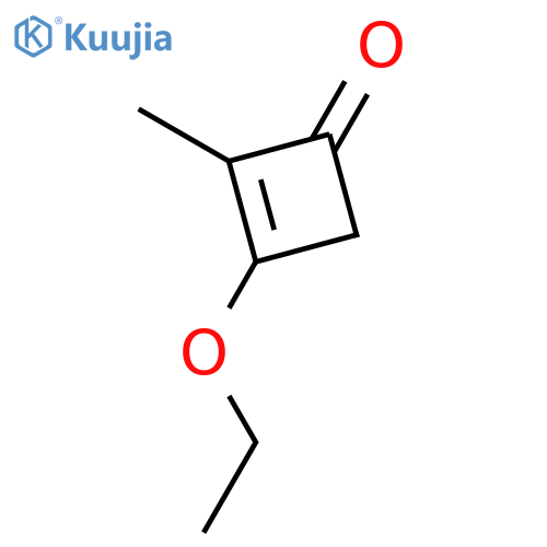 2-Cyclobuten-1-one, 3-ethoxy-2-methyl- structure