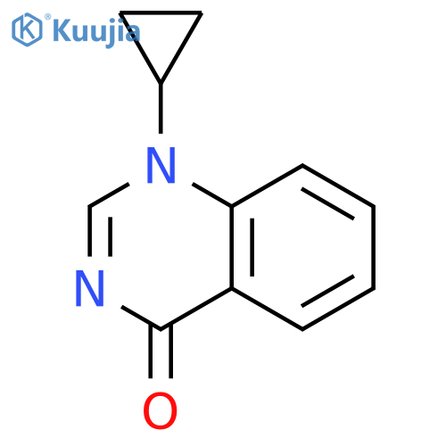 1-Cyclopropylquinazolin-4(1H)-one structure