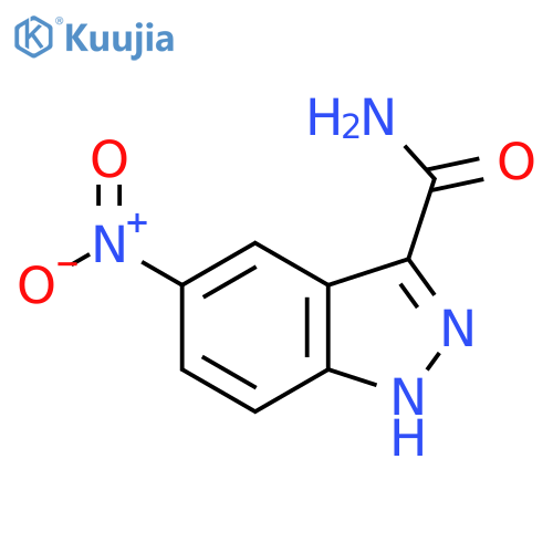 5-Nitro-1h-indazole-3-carboxamide structure