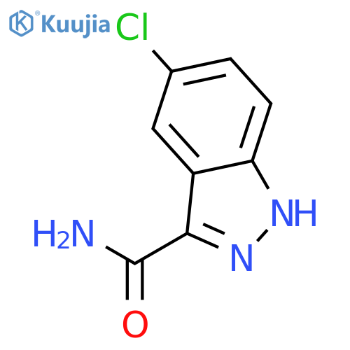 5-Chloro-1H-indazole-3-carboxamide structure