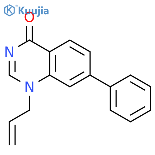 1-Allyl-7-phenylquinazolin-4(1H)-one structure