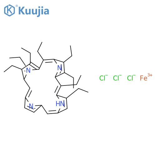 Fe(III) Octaethylporphine Chloride structure