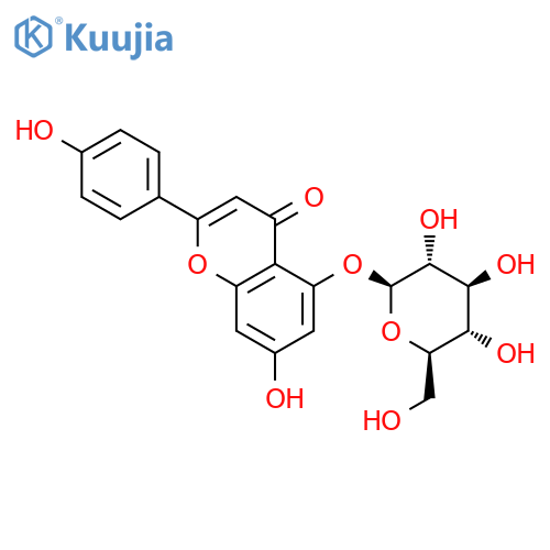Apigenin 5-O-Beta-D-Glucopyranoside structure