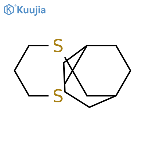 Spiro[bicyclo[3.2.2]nonane-6,2'-[1,3]dithiane](9CI) structure