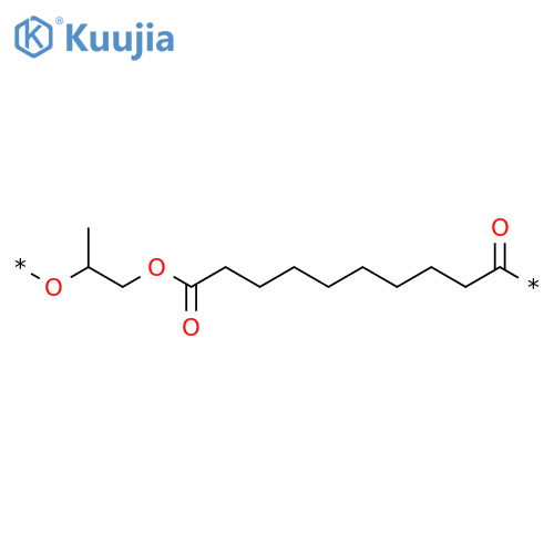 Poly[oxy(methyl-1,2-ethanediyl)oxy(1,10-dioxo-1,10-decanediyl)] structure