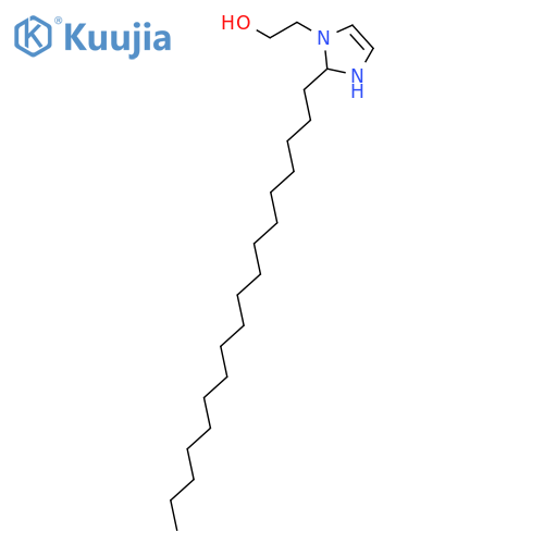 1H-Imidazole-1-ethanol, dihydro-2-octadecyl- structure