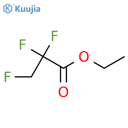 ethyl-2,2,3-trifluoro propionate structure