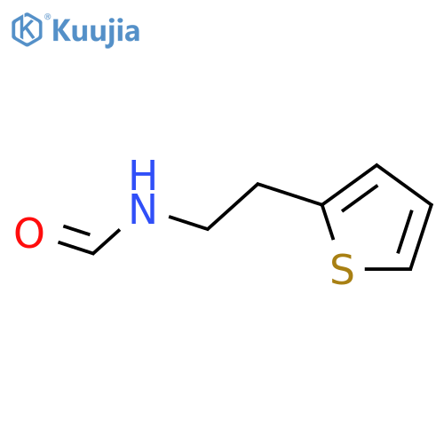 N-2-(2-Thienyl)ethylformamide structure