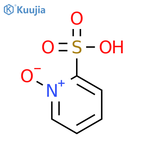 2-Pyridinesulfonicacid, 1-oxide structure