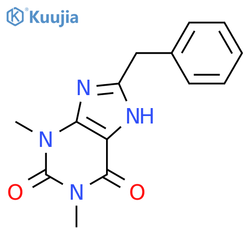 8-Benzyltheophylline structure