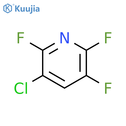 3-Chloro-2,5,6-trifluoropyridine structure