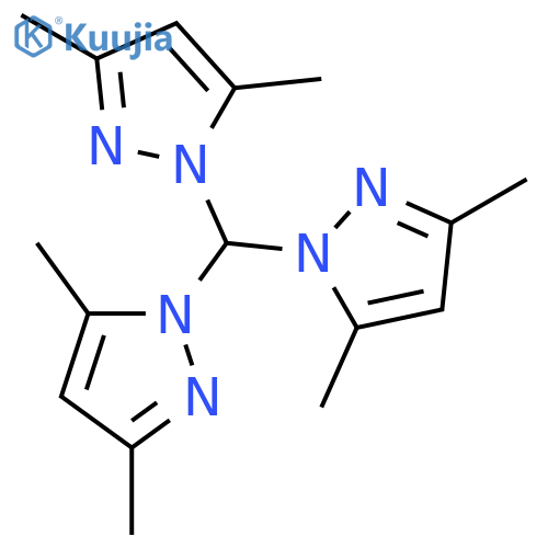 Tris(3,5-dimethyl-1-pyrazolyl)methane structure