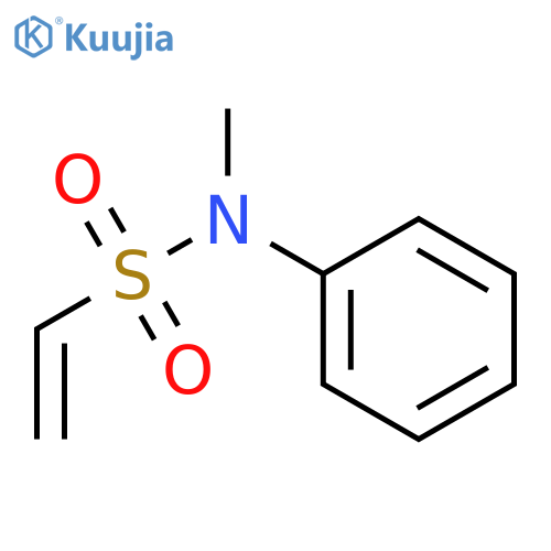 Ethenesulfonamide, N-methyl-N-phenyl- structure