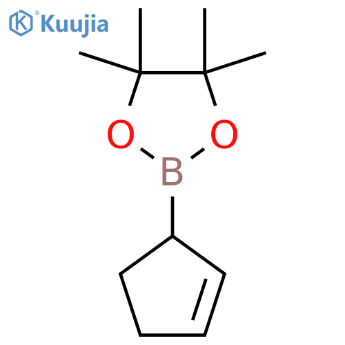 Cyclopent-2-en-1-ylboronic Acid Pinacol Ester structure