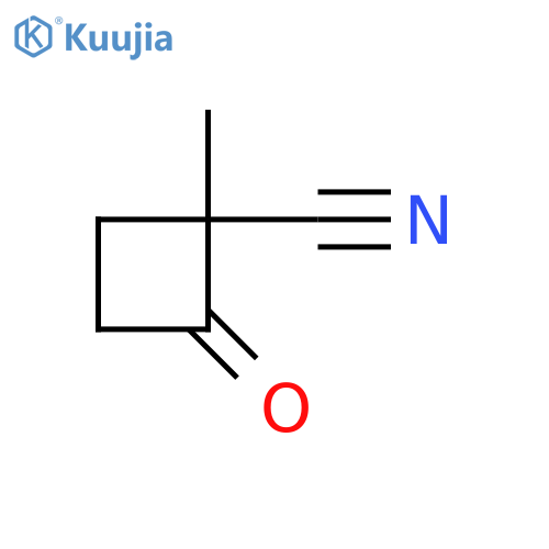 1-Methyl-2-oxocyclobutane-1-carbonitrile structure